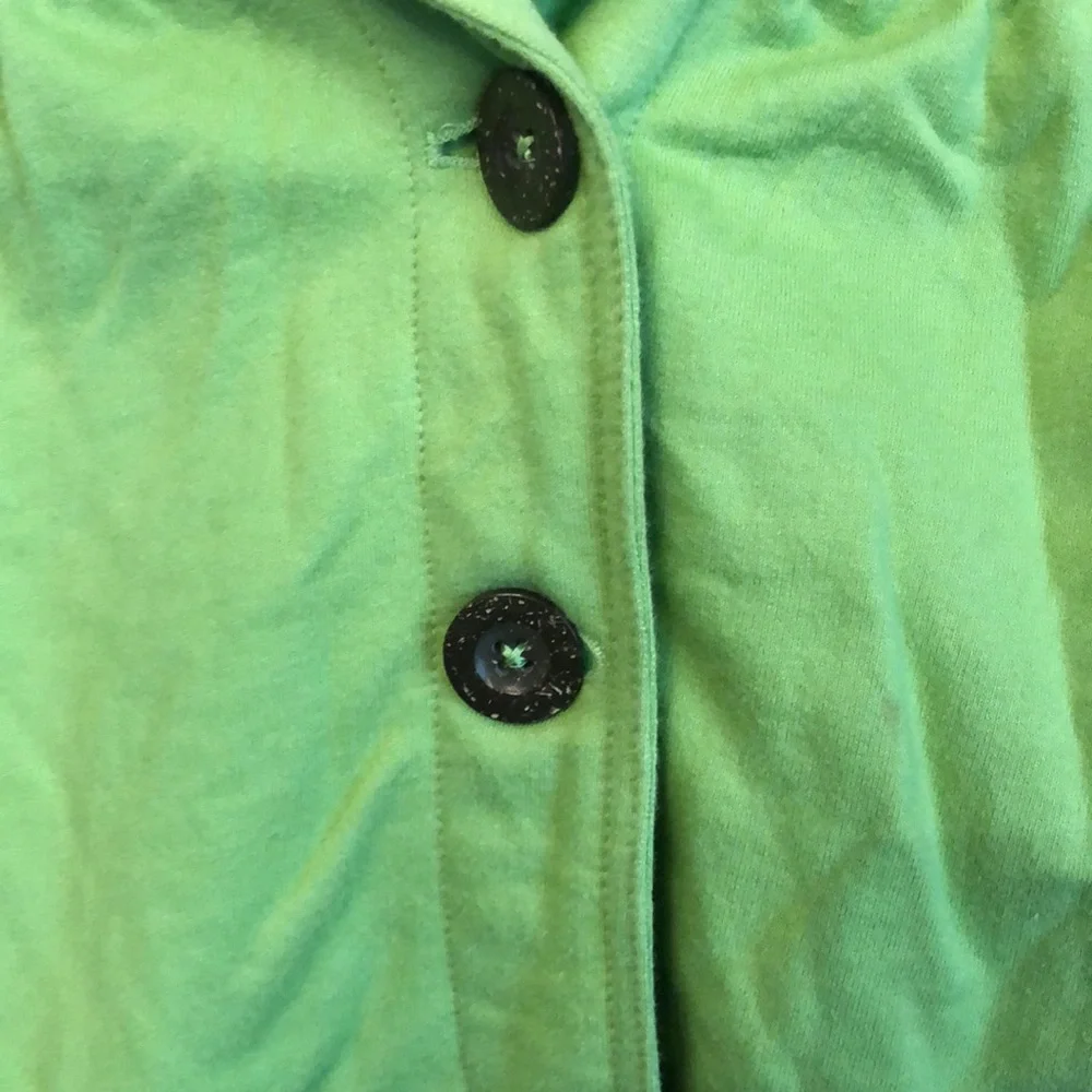 babyGap Green Hooded Sweatshirt Coat Size 5 Girls